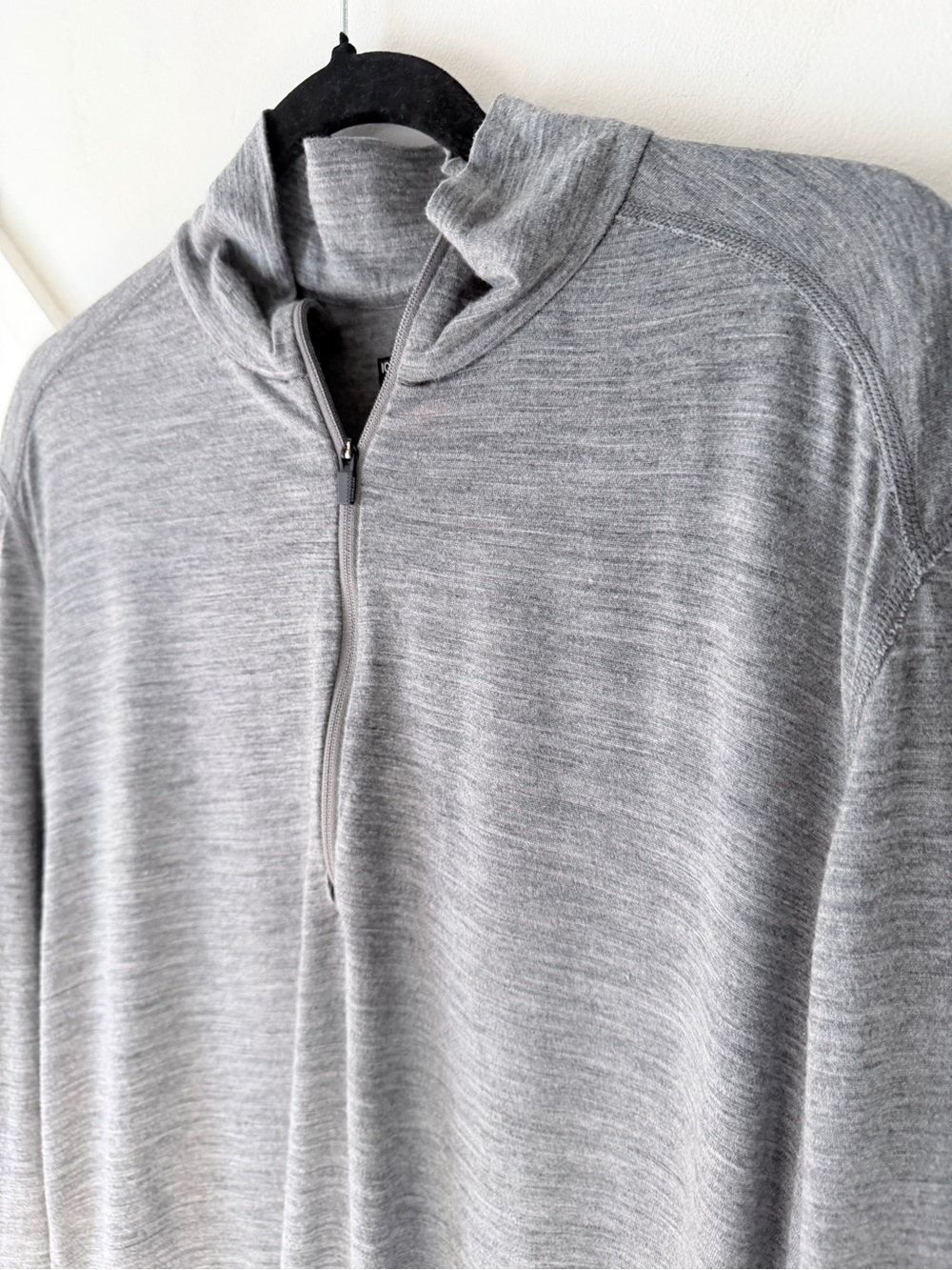 Icebreaker 200 Merino Wool Base Layer Men’s Large Grey |Thermal Outdoor| Hiking - Picture 7 of 16